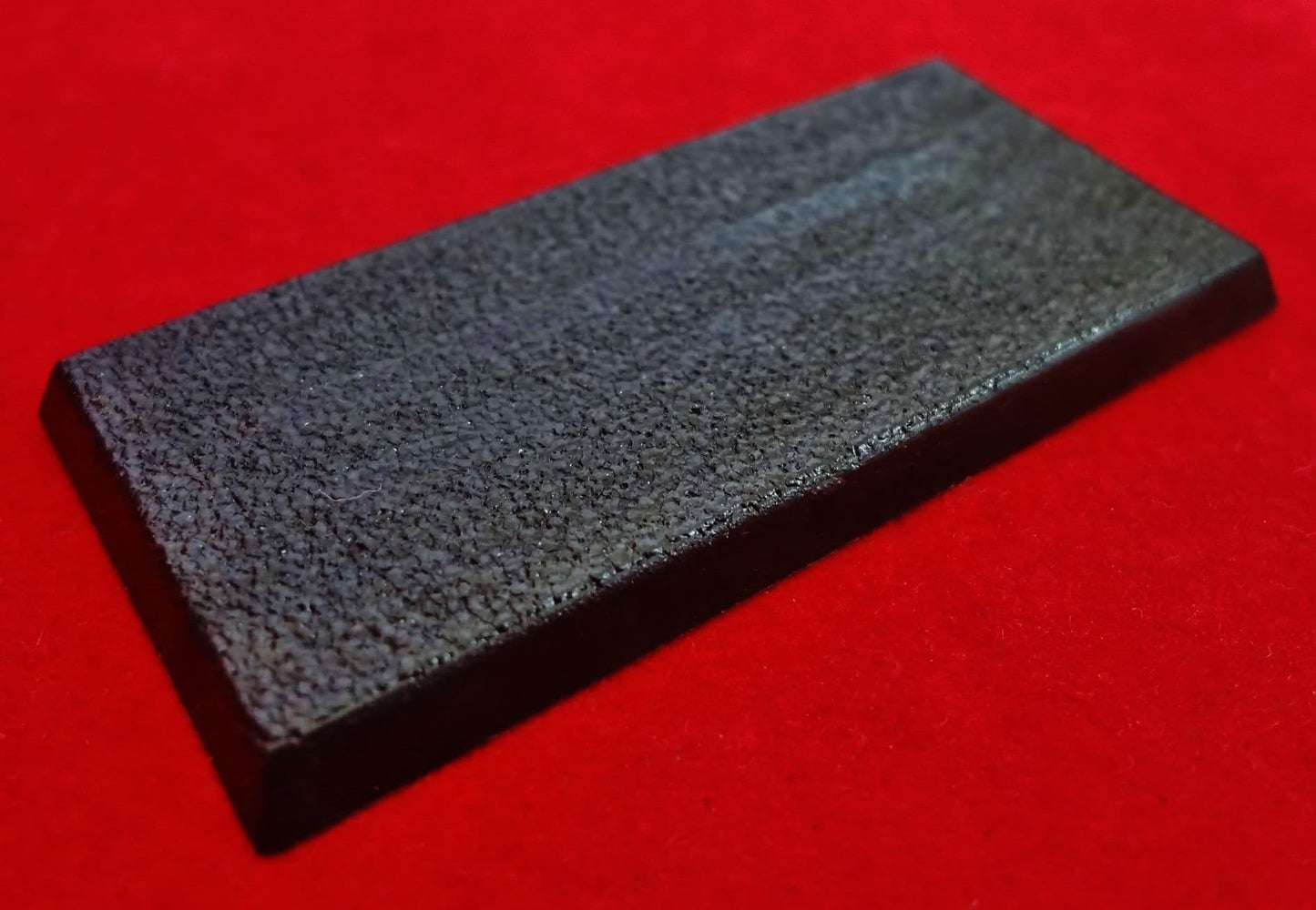 50mm Bike Cavalry Base Black Rectangular Wargame Bases