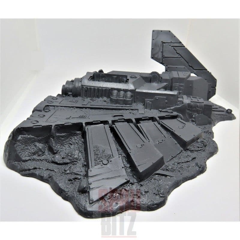 Battle For Macragge Crashed Imperial Aquila Shuttle Terrain 2-piece