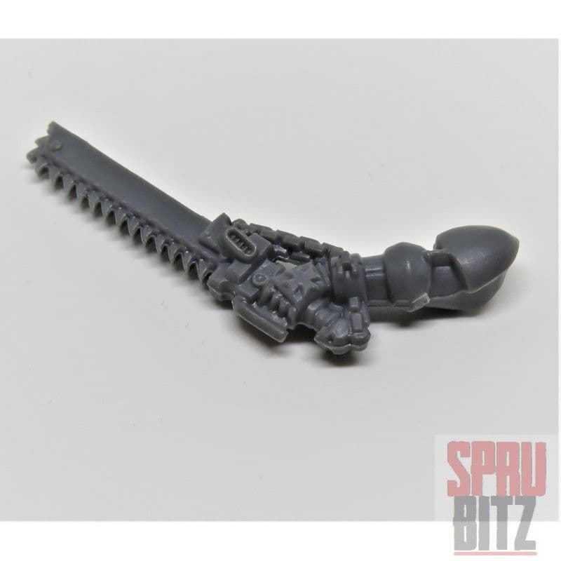 Black Templar Chainsword left arm