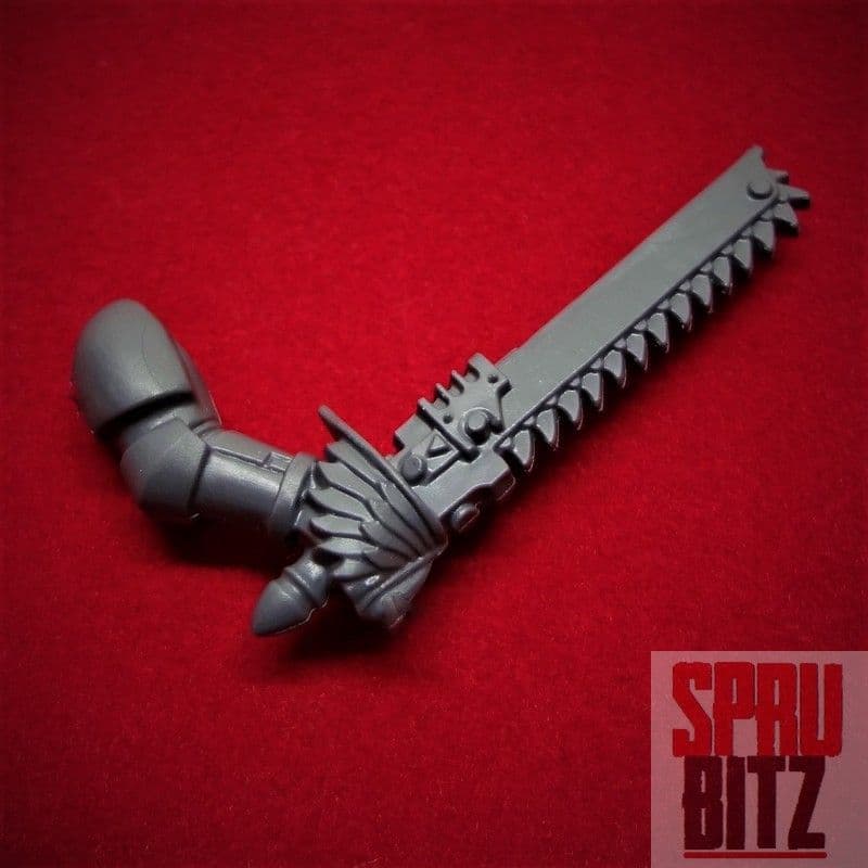 Blood Angel Death Company Right Arm Chainsword (B)