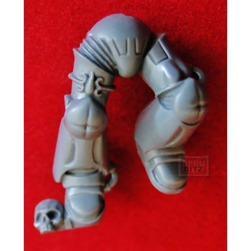 Blood Angel Sanguinary Guard Legs (skull)