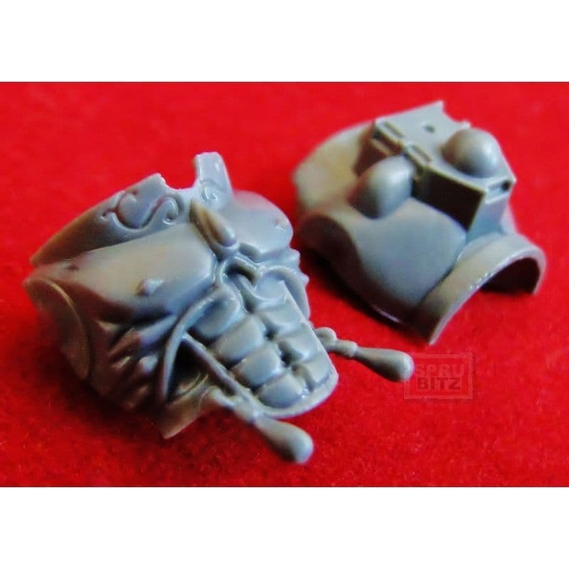 Blood Angel Sanguinary Guard Torso Body front & back (bare chest)