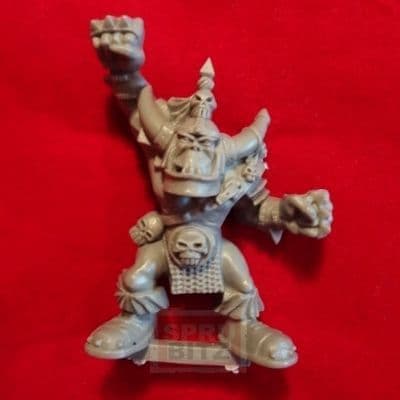 Bloodbowl Orc Team Black Ork Blocker Blood Bowl