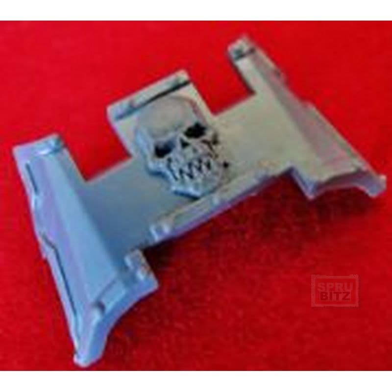 Chaos Motorbike Bike Biker Skull Front Grille