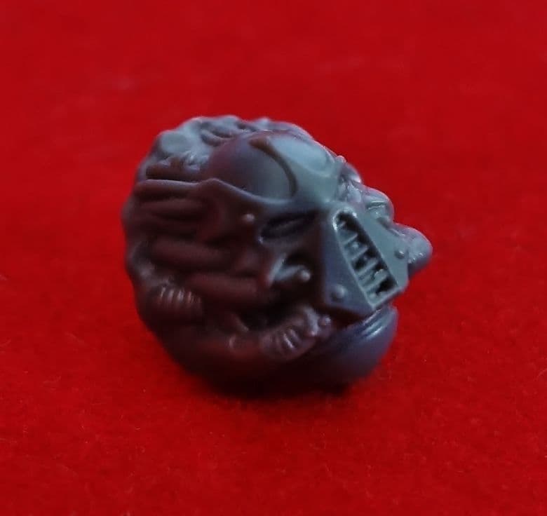 Chaos Space Marine Helbrute Head A