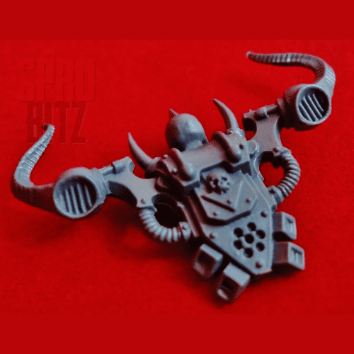 Chaos Space Marine Possessed Backpack Back Pack A