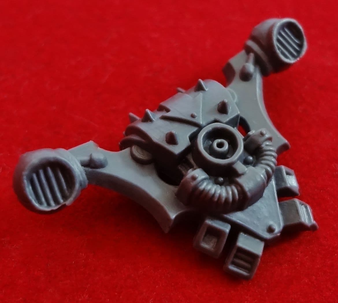 Chaos Space Marines Backpack Back Pack (D)