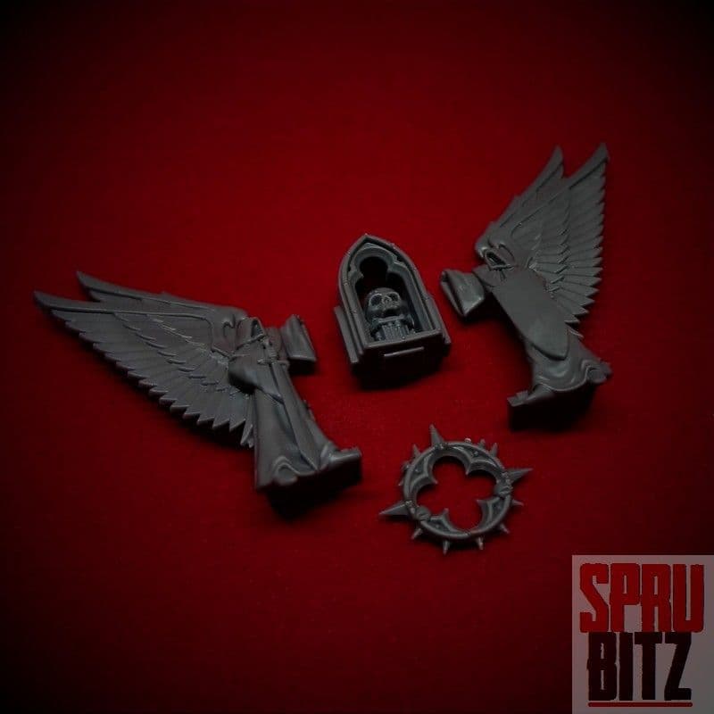 Dark Angel Ravenwing Bike Reliquary Relic Statue