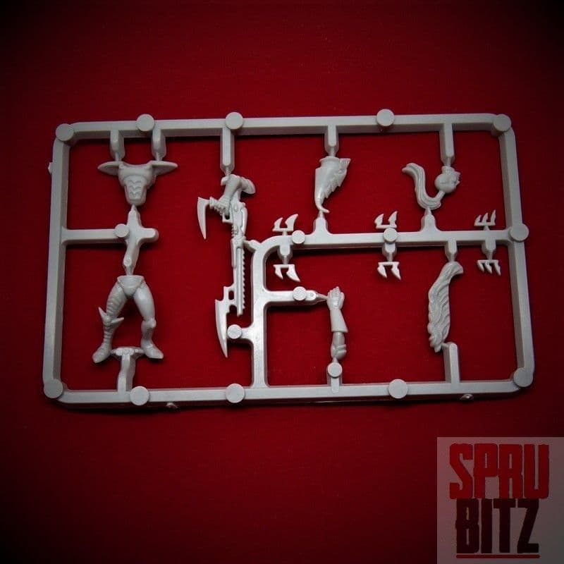 Dark Eldar Warrior Sprue from Warhammer 40,000 3rd Edition (C)