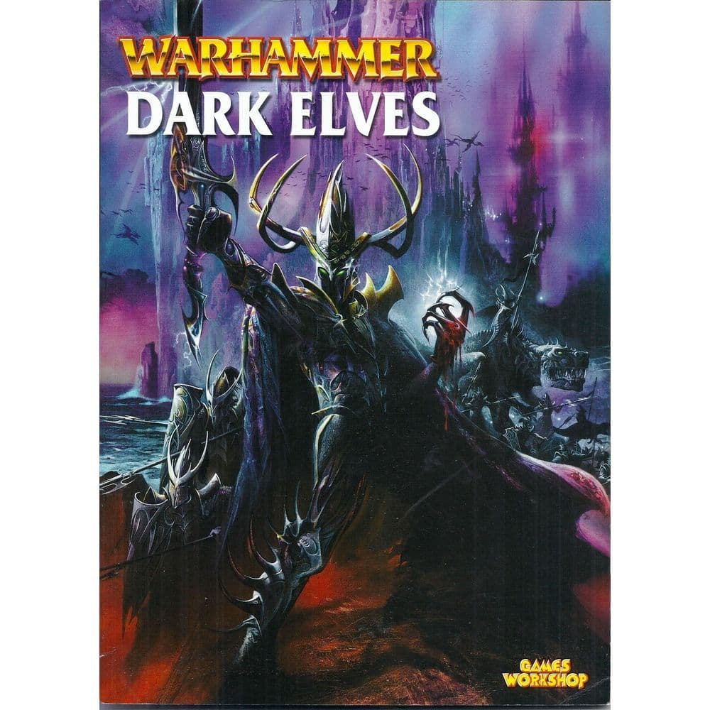 Dark Elves Warhammer Armies Rulebook 2001