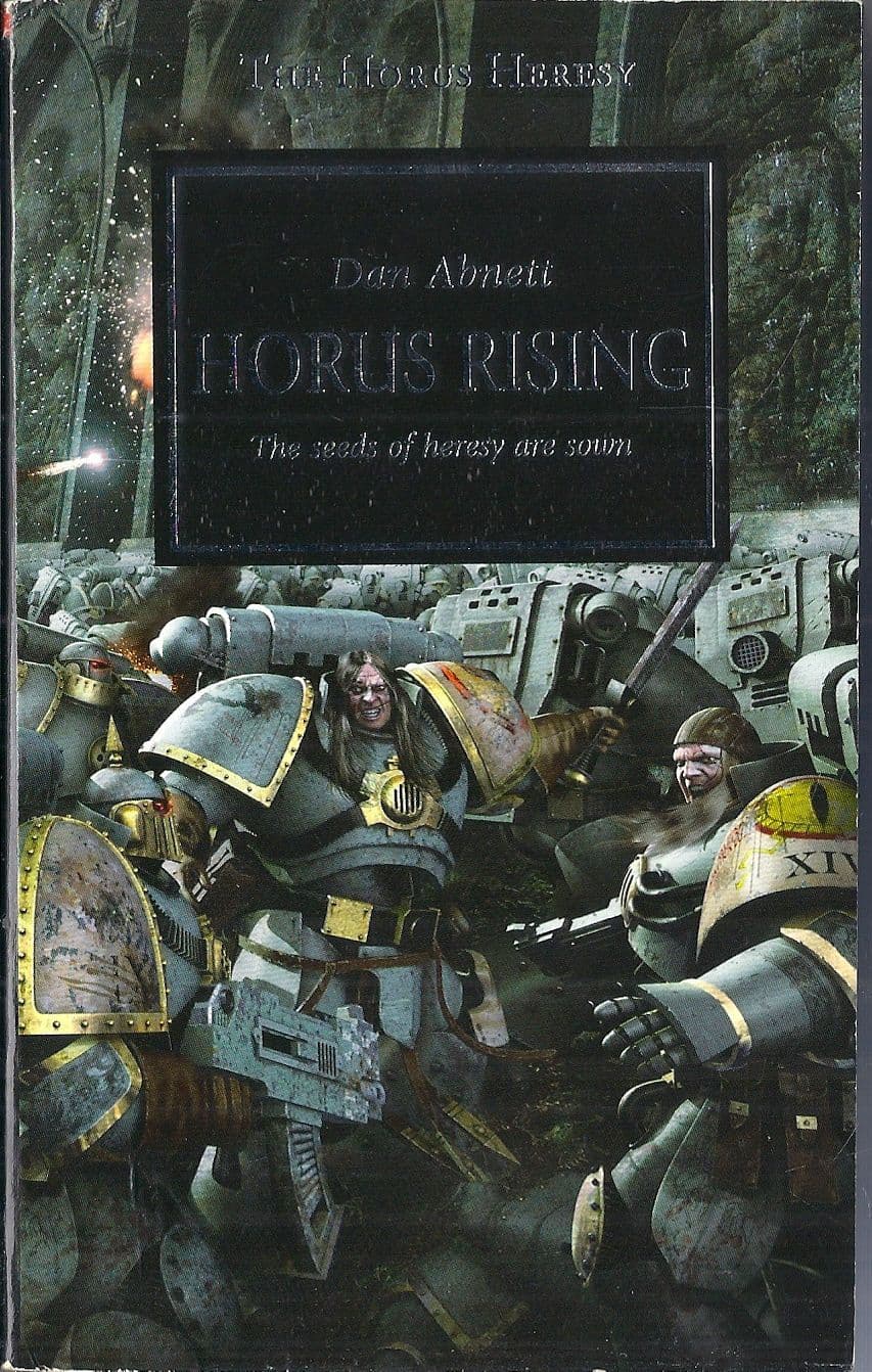 Horus Rising by Graham McNeill Horus Heresy book 1 silver cover (2006)