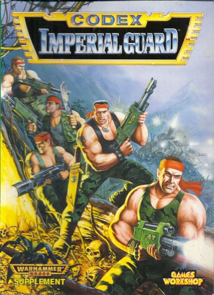 Imperial Guard Codex Rulebook 1995