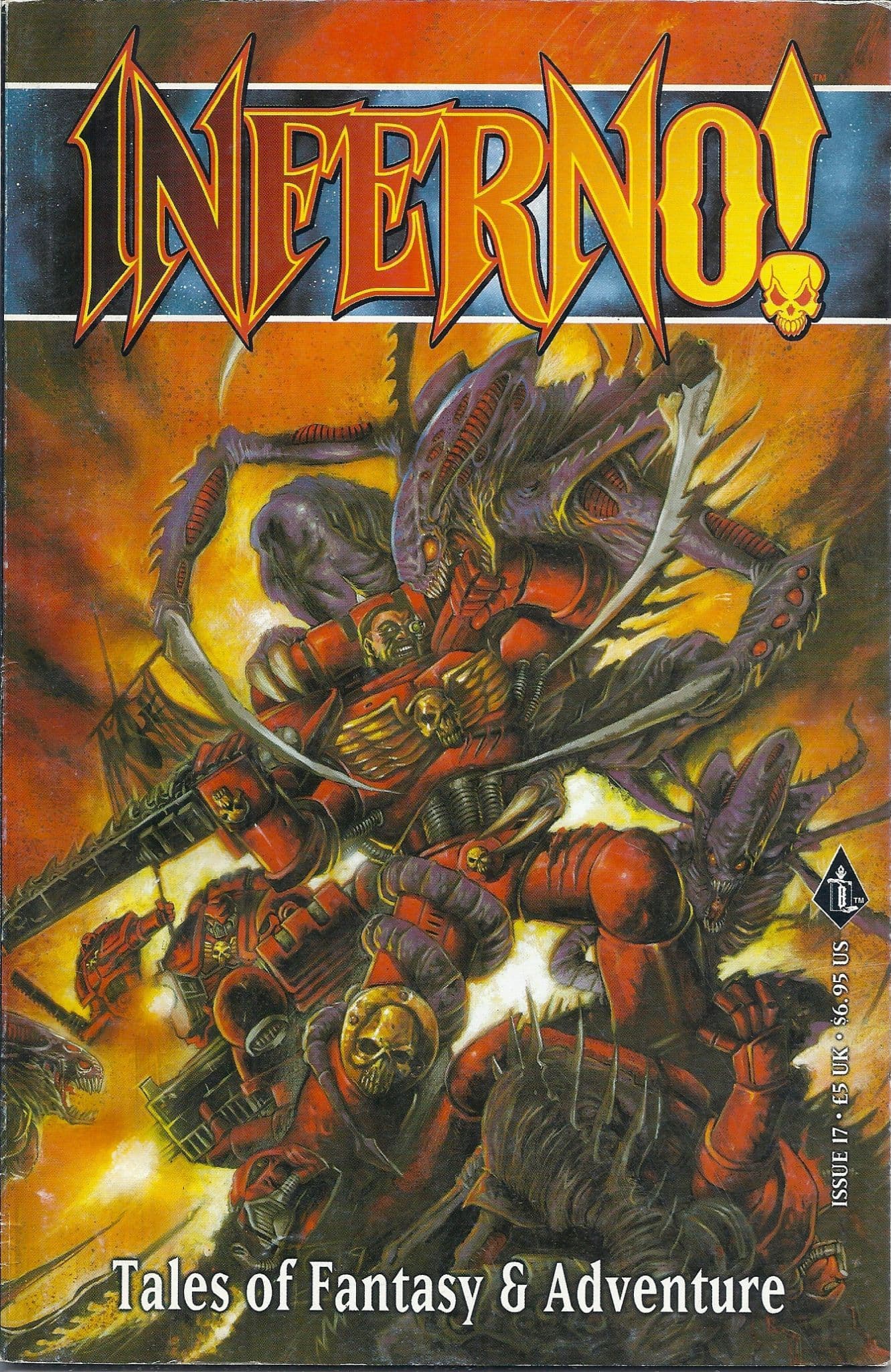 Inferno! Tales of Fantasy & Adventure Issue #17 Games Workshop Comic Magazine