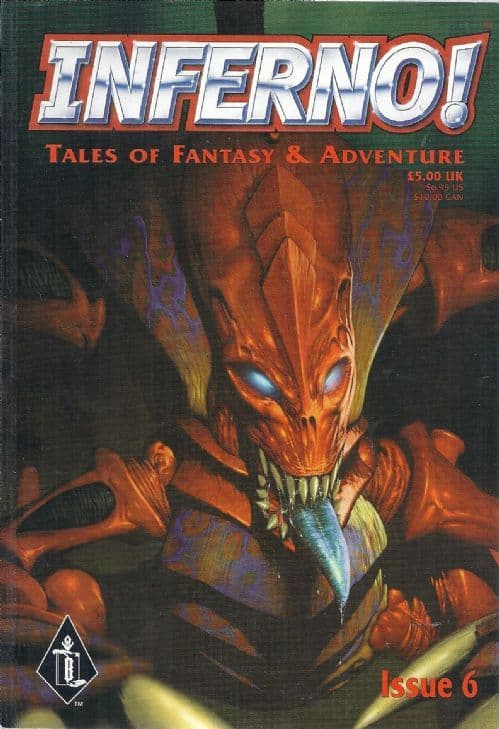 Inferno! Tales of Fantasy & Adventure Issue #6 Games Workshop Comic Magazine