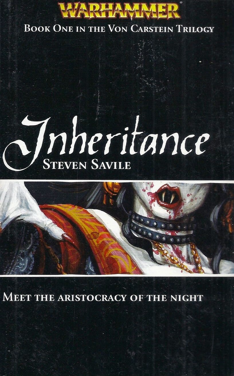 Inheritance by Steven Saville Warhammer Fantasy book 1 Von Carstein trilogy paperback