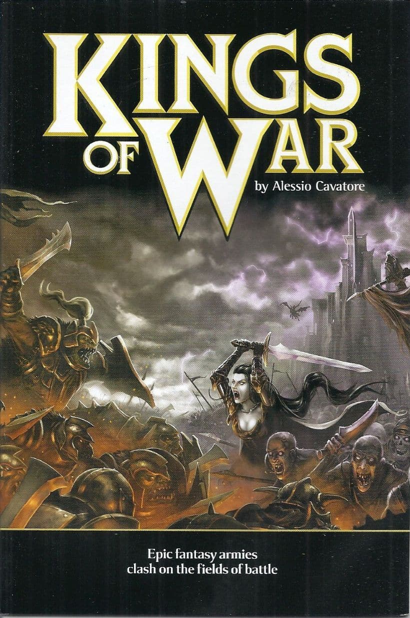 Kings of War 32 Page Core Rulebook with 4 Starter Army Lists by Alessio Cavatore