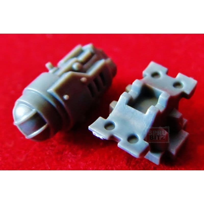 Landspeeder Land Speeder Weapon Mount & Searchlight set