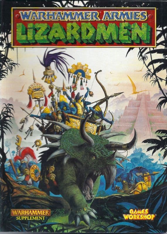 Lizardmen Warhammer Armies rulebook (1997)