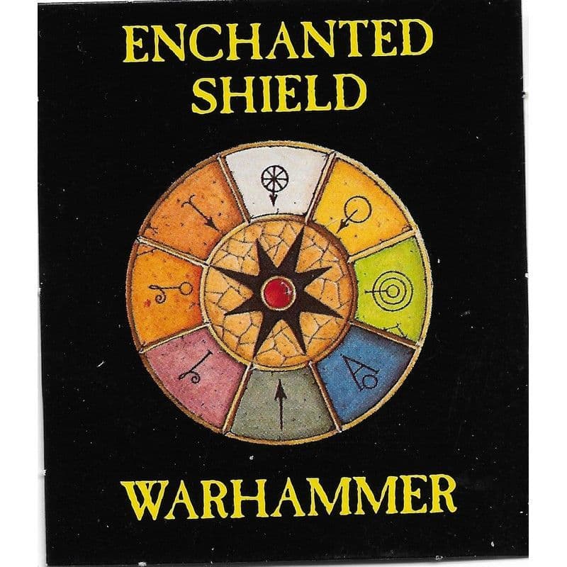 Magic Card Enchanted Shield from Warhammer 5th Edition