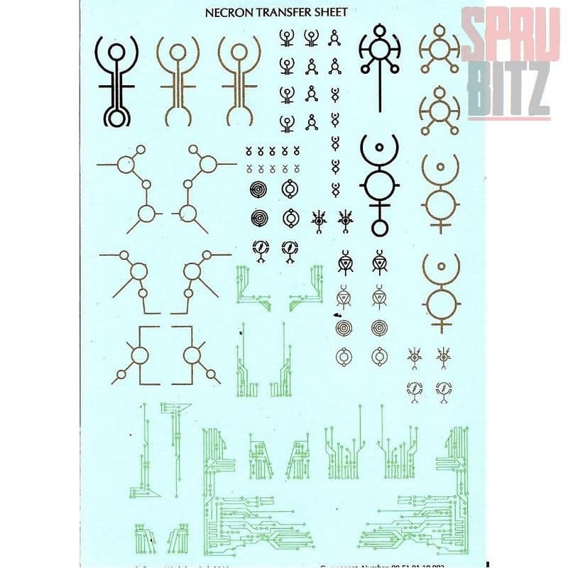 Necron Transfer Sheet (2011)
