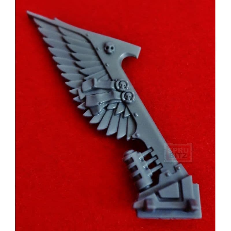 Ravenwing Command Squad Bike Wing Tail Banner (A)