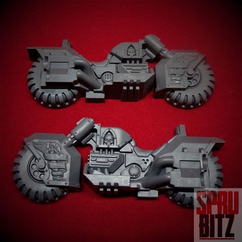Ravenwing Command Squad Motorbike Bike Chassis (skull)