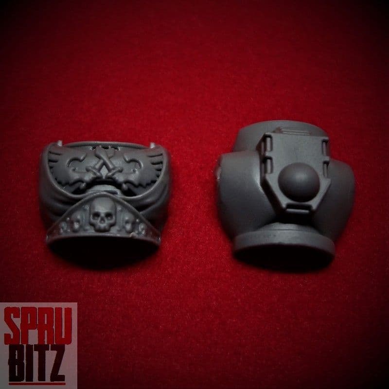 Ravenwing Command Squad Robed Robe Torso front and back