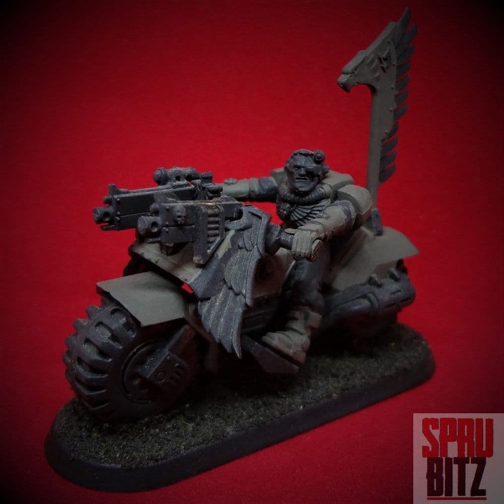 Ravenwing Scout Biker Ready-to-Paint
