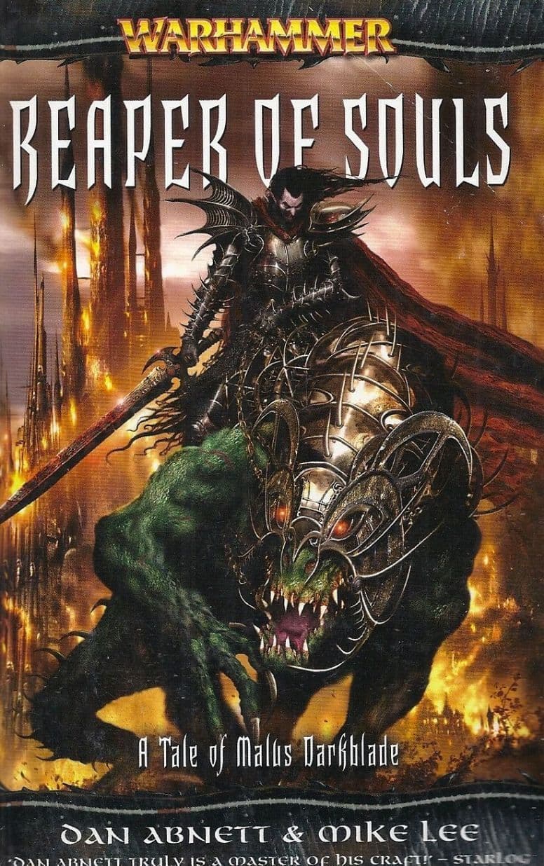 Reaper of Souls A Tale of Malus Darkblade by Dan Abnett & Mike Lee Warhammer Fantasy book paperback