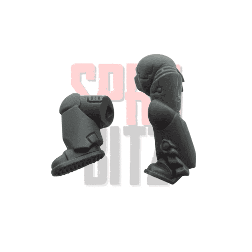 Space Marine Body Torso (laurel) front and back