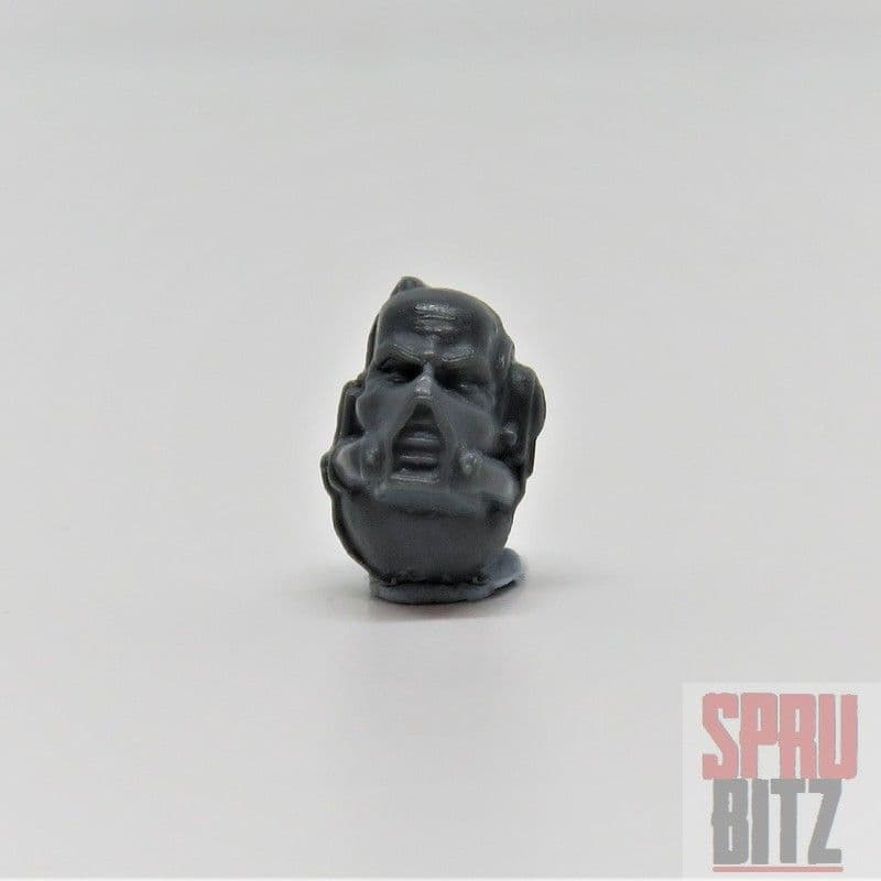 Space Marine Commander Bare Head Helmet