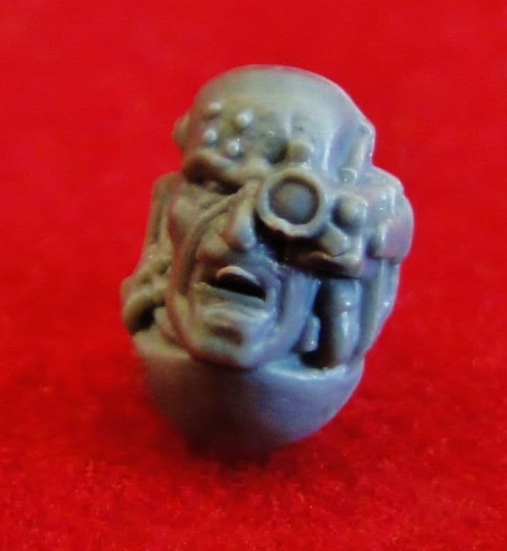 Space Marine Commander Head with Auspex Scope