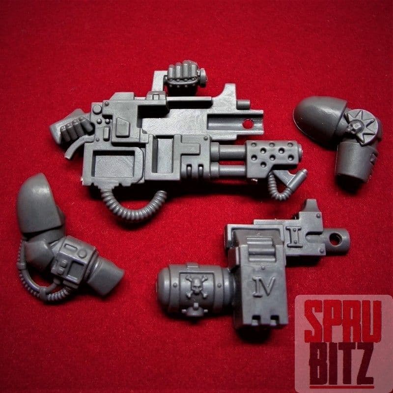 Space Marine Deathwatch Veterans Infernus Heavy Bolter