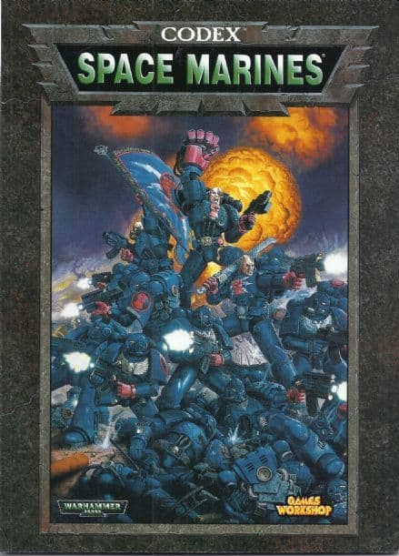 Space Marines Codex rulebook 1998