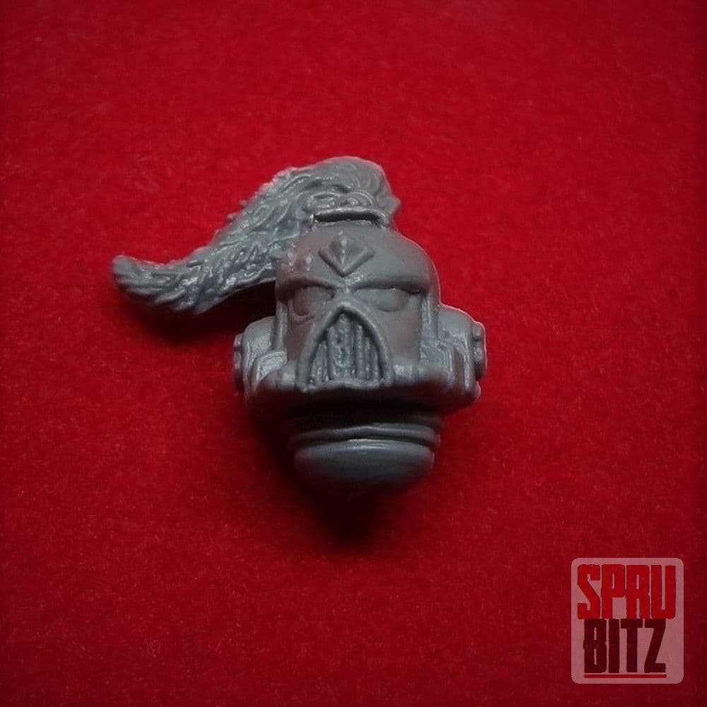 Space Wolves Blood Claws Helmet Head top knot