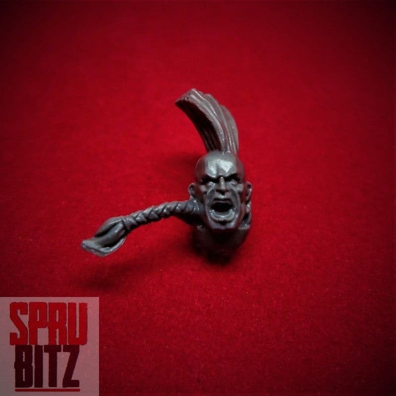 Space Wolves Wolf Head Ponytail (B)