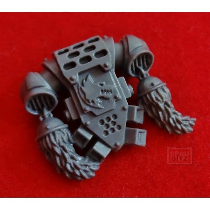 Space Wolves Wolf Pack Backpack Back Pack (E)