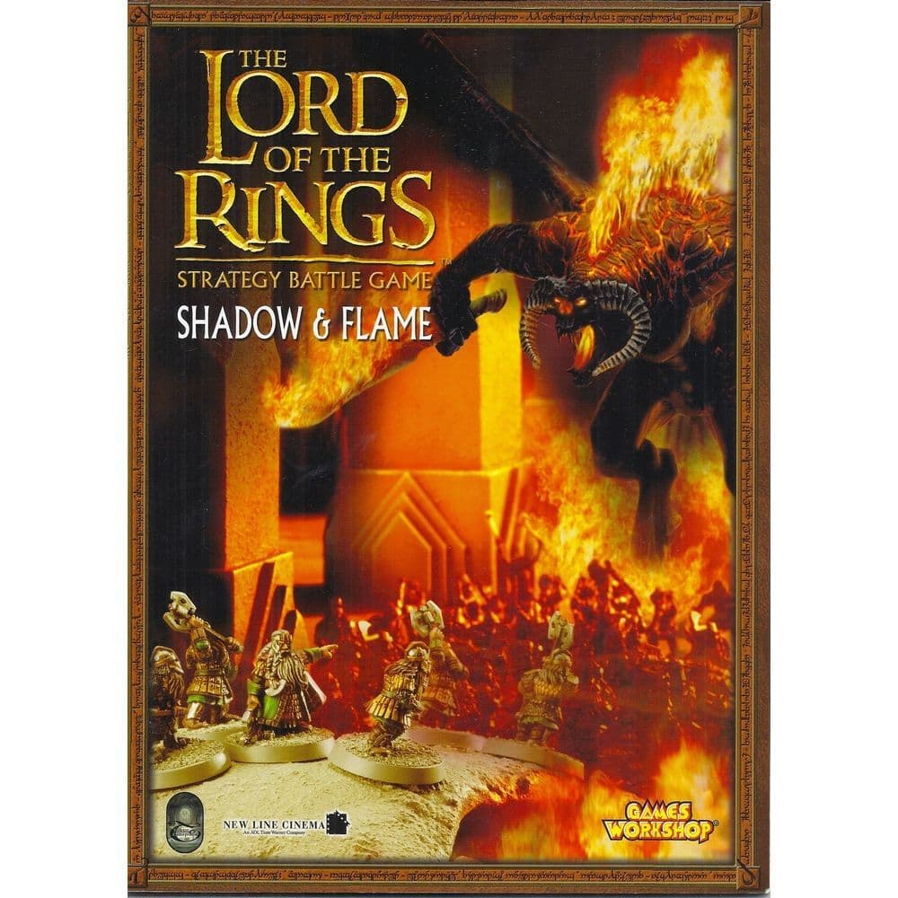The Lord of the Rings Shadow & Flame rulebook 2003