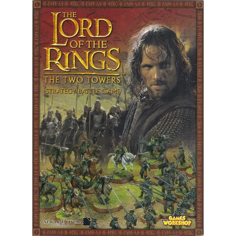 The Lord of the Rings The Two Towers Rulebook 2002