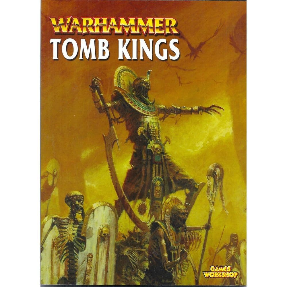 Tomb Kings Warhammer Armies Rulebook rule book (2002)
