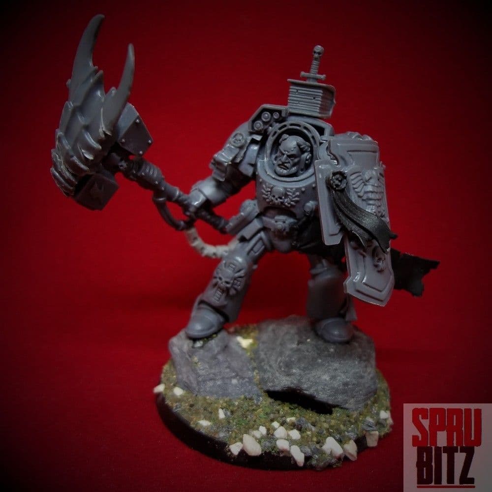 Ultramarine Terminator Tyranid Veteran Ready to Paint