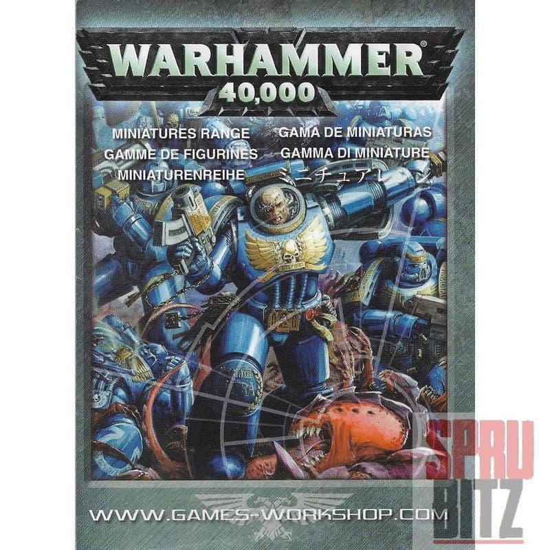 Warhammer 40,000 Miniature Range pamphlet (2004)