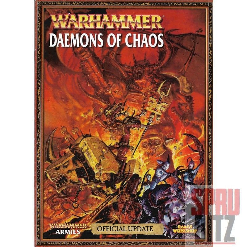 Warhammer Armies Daemons of Chaos Official Update pamphlet 2008