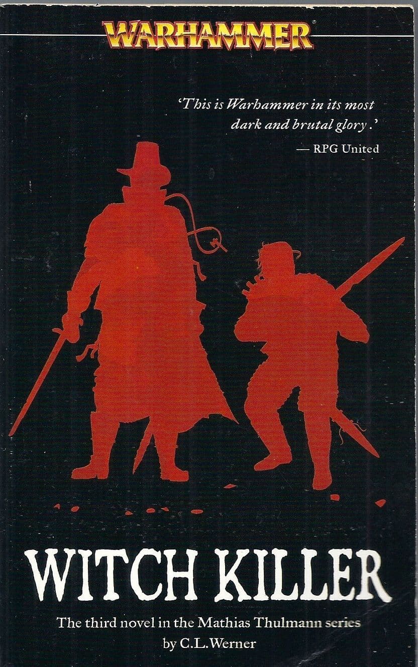 Witch Killer by C.L. Werner Warhammer Fantasy book paperback
