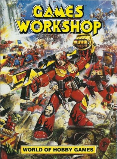 World of Hobby Games 40k Brochure from Warhammer 40,000 2nd Edition Boxed Set 1993 (OOP)