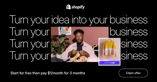 Get your website sorted today with Shopify