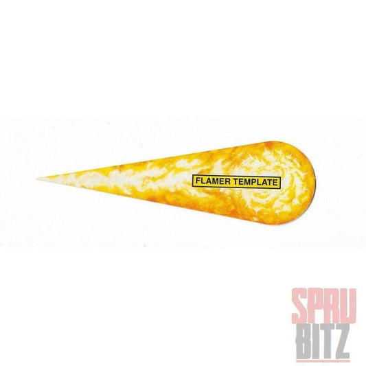 11 inch Flamer Template from Warhammer 40,000 2nd Edition