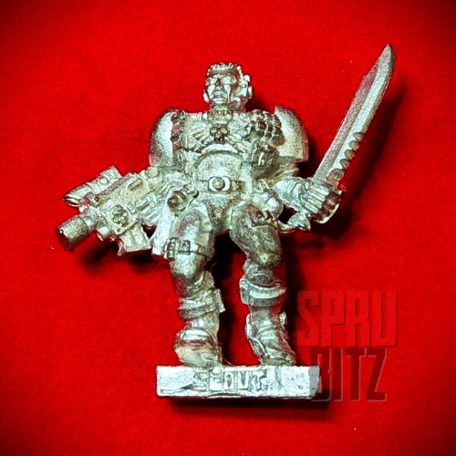 Space Marine Scout A (metal OOP)
