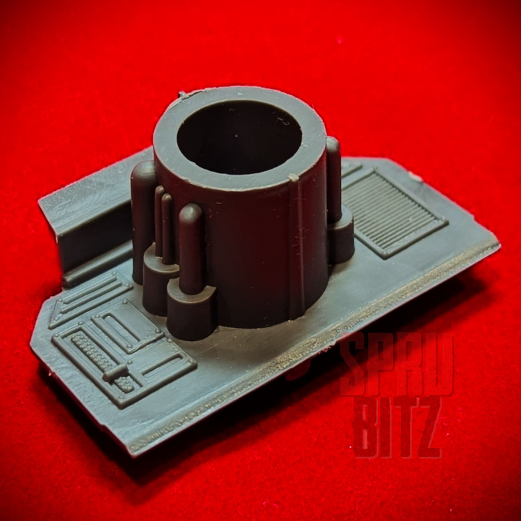 Landspeeder Land Speeder Seats Rear Cockpit Panel (OOP)