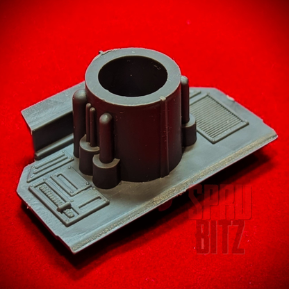 Landspeeder Land Speeder Seats Rear Cockpit Panel (OOP)